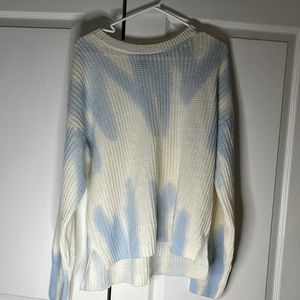 Rue 21 Blue and White sweater (Large)
